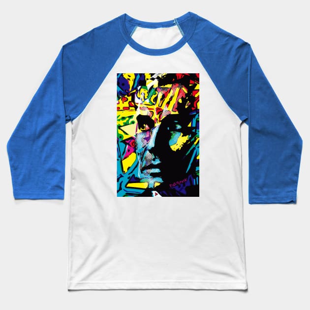 Boris Pasternak and the Birth of Colors Baseball T-Shirt by Exile Kings 